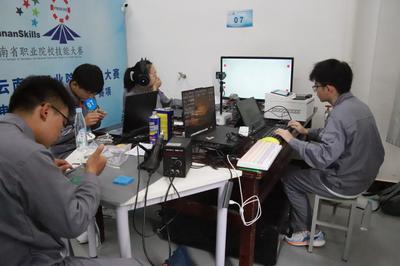 2024年云南省職業院校技能大賽“智能電子產品設計與開發”賽項在我校成功舉辦